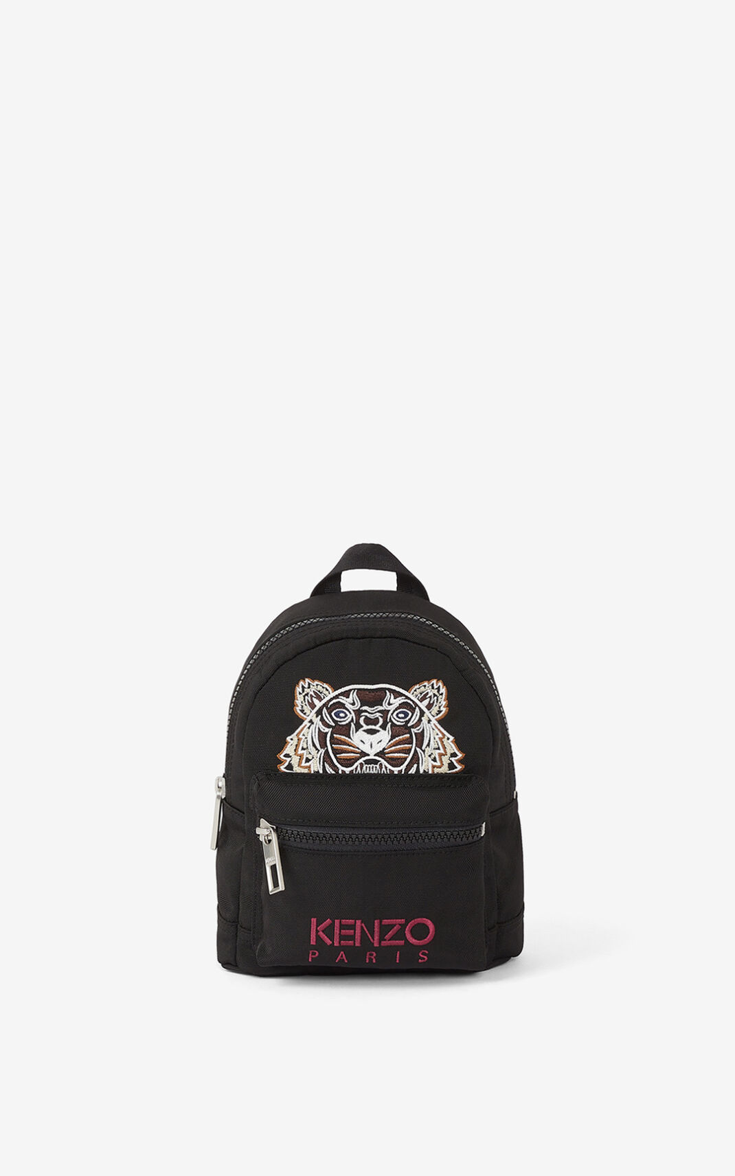 Sac À Dos Kenzo Femme Mini Toile Kampus Tiger Noir AVEUC-7860